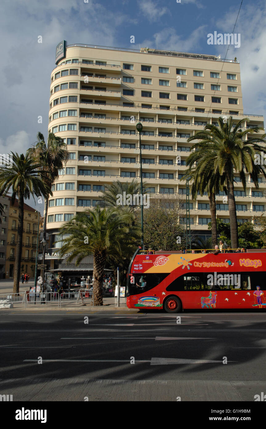 AC Hotel Malaga,Espagne, Banque D'Images