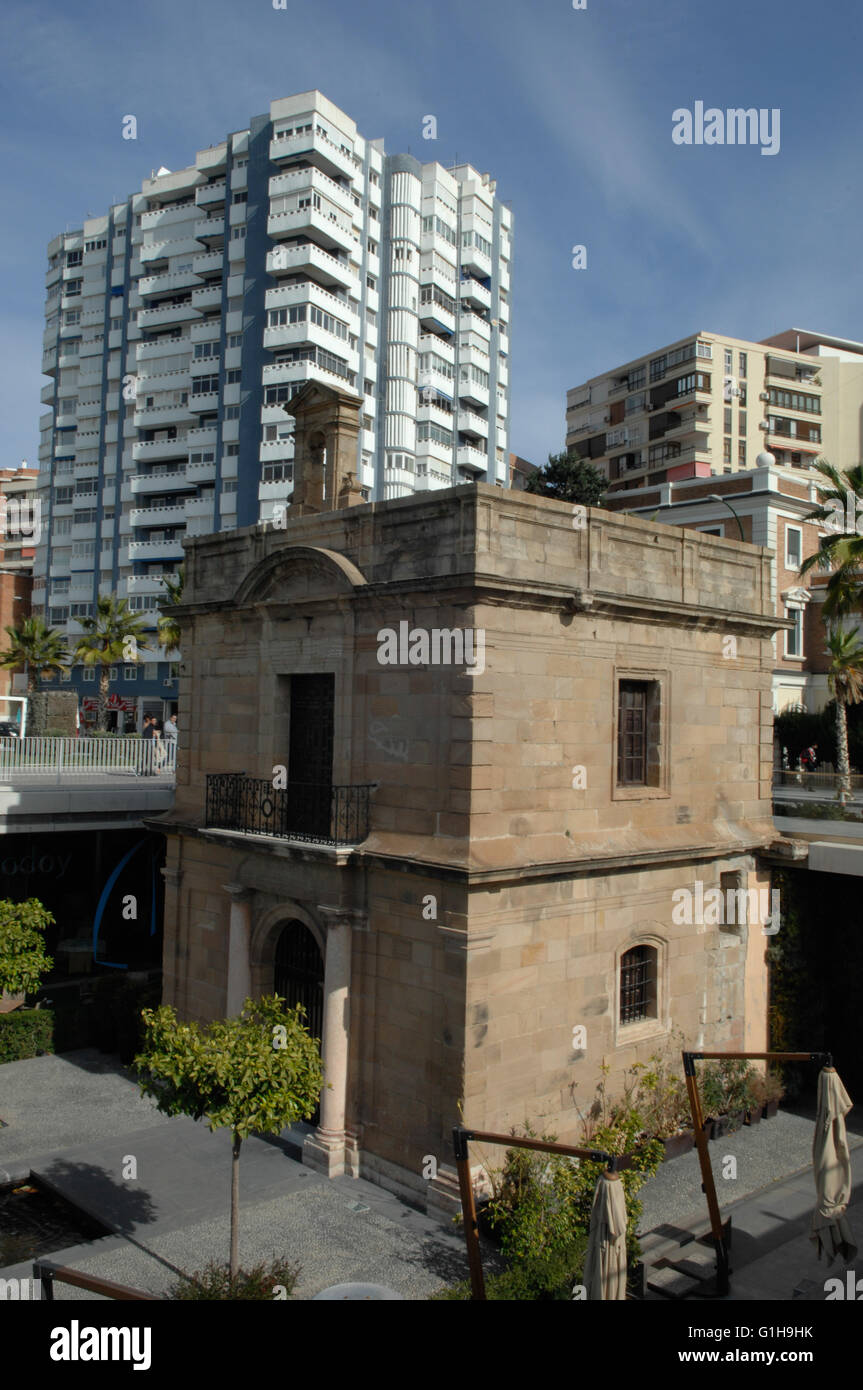 La chapelle du port de malaga Banque de photographies et d’images à