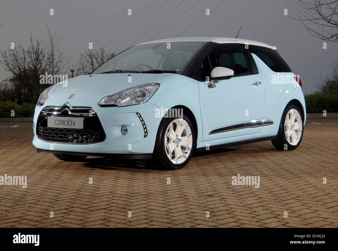 2009 Citroën DS3 berline sportive voiture française Banque D'Images