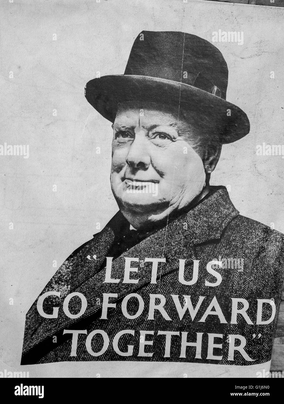 1940 Seconde Guerre Mondiale Seconde Guerre Mondiale Deuxieme Guerre Mondiale Affiche Sur Les Temps De Guerre A Haworth Dans Le Yorkshire Du Nord Au Royaume Uni Publicite Des Annees 1940 Sir Winston Leonard
