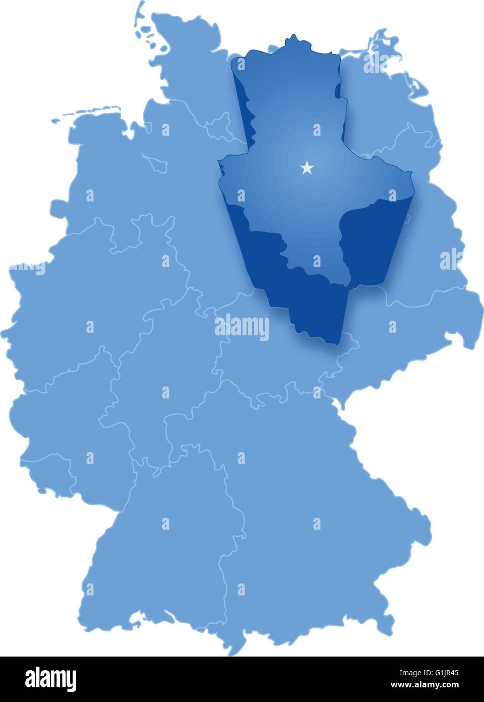 Carte de base, produite à l'aide de données à partir du domaine public. (Www.diva-gis.org/gdata, http://biogeo.ucdavis.edu/data/diva/adm # à partir de Illustration de Vecteur