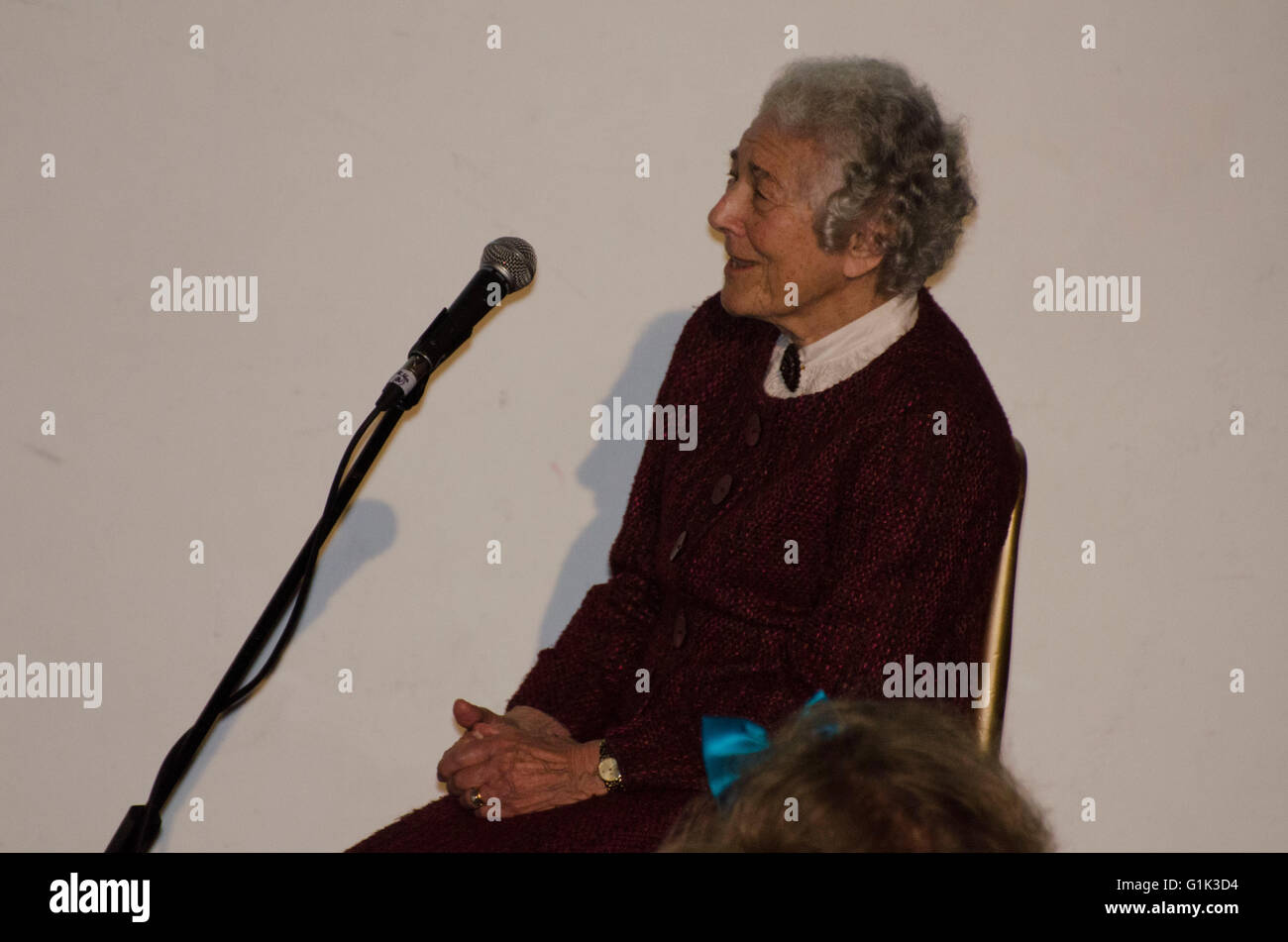 Judith Kerr et Rosie boycotter l'un des fondateurs 5x15 réunit cinq personnes exceptionnelles pour raconter leur vie, Banque D'Images