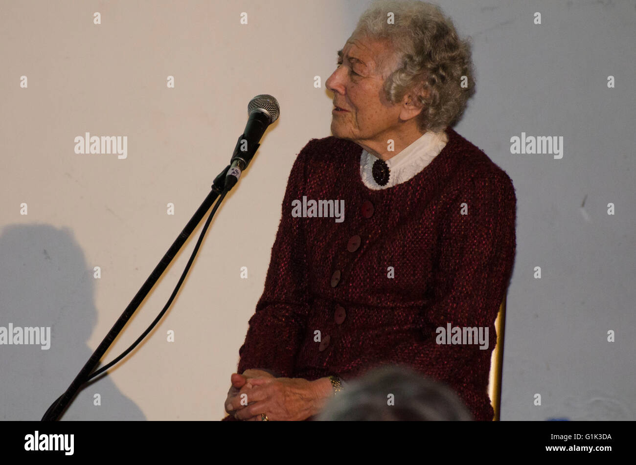 Judith Kerr et Rosie boycotter l'un des fondateurs 5x15 réunit cinq personnes exceptionnelles pour raconter leur vie, Banque D'Images
