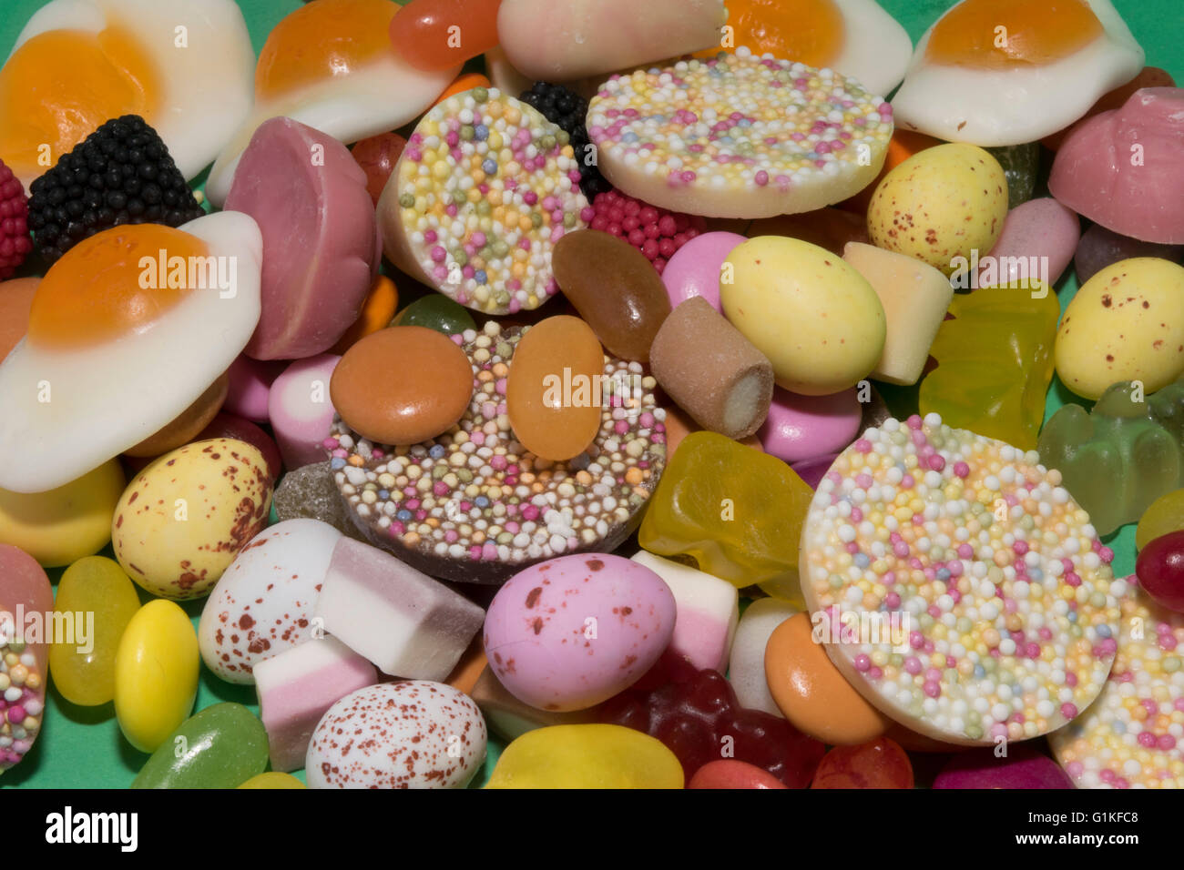 Pick n mix sweets Banque D'Images