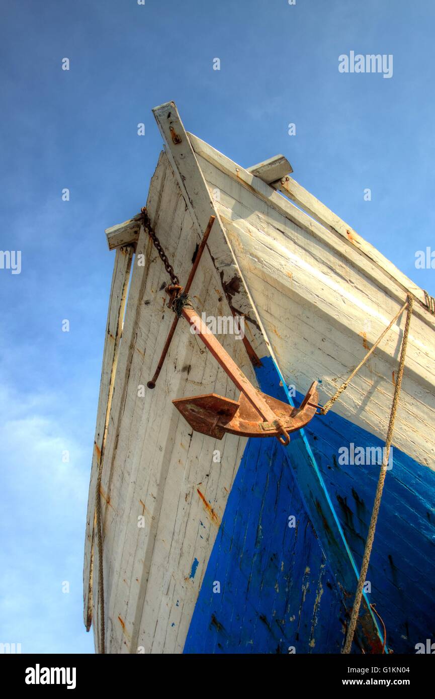 Voilier au Port de Sunda Kelapa, au nord de Jakarta, Indonésie. Banque D'Images