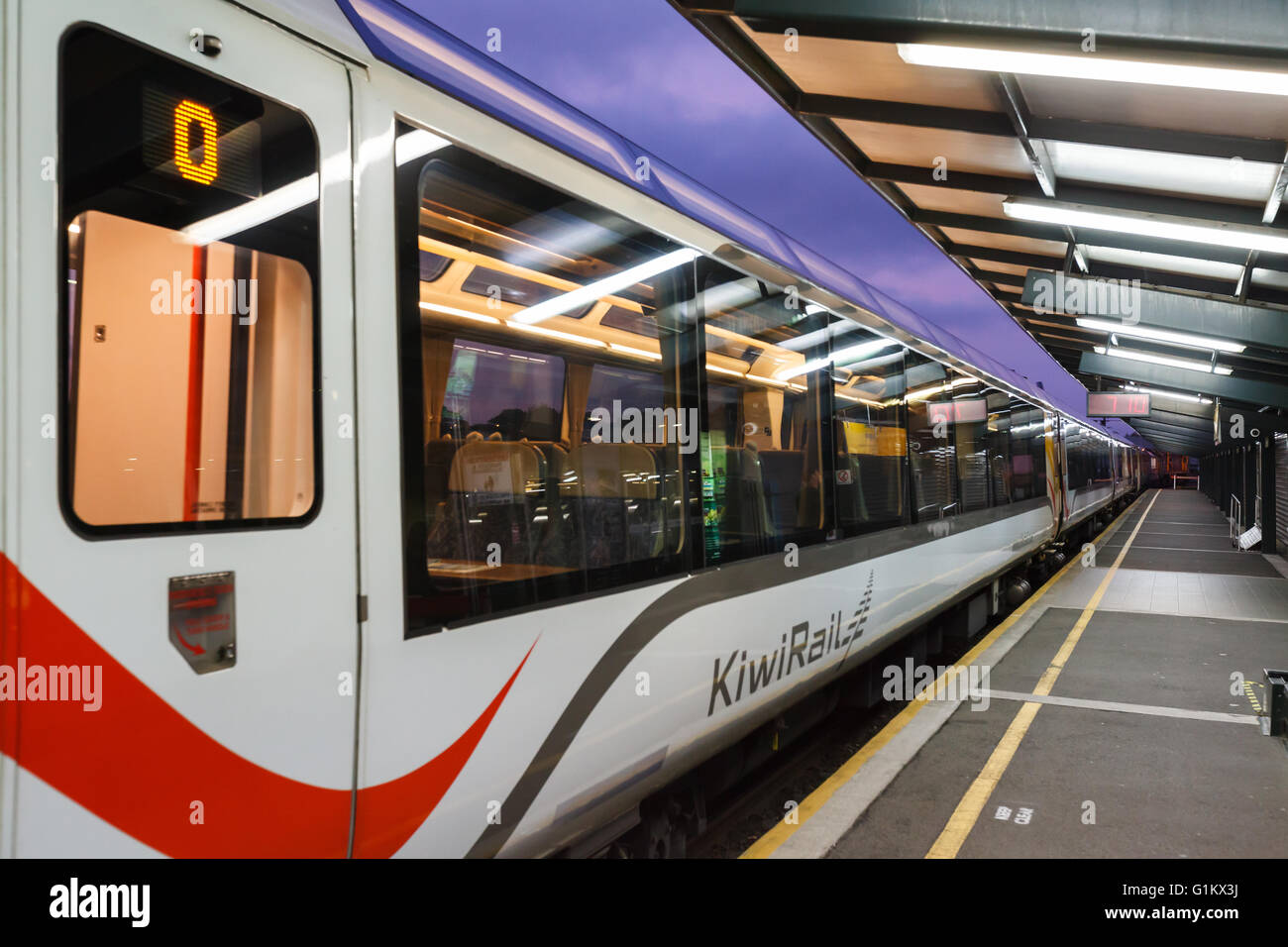 Train transalpin Banque D'Images