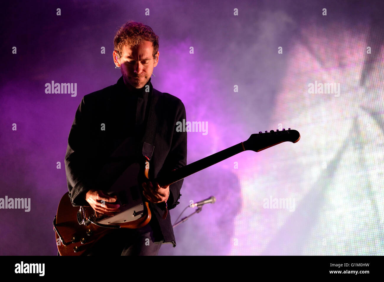 BARCELONA - 30 mai : Le National (American rock band) en concert au Primavera Sound Festival 2014 Heineken (PS14). Banque D'Images