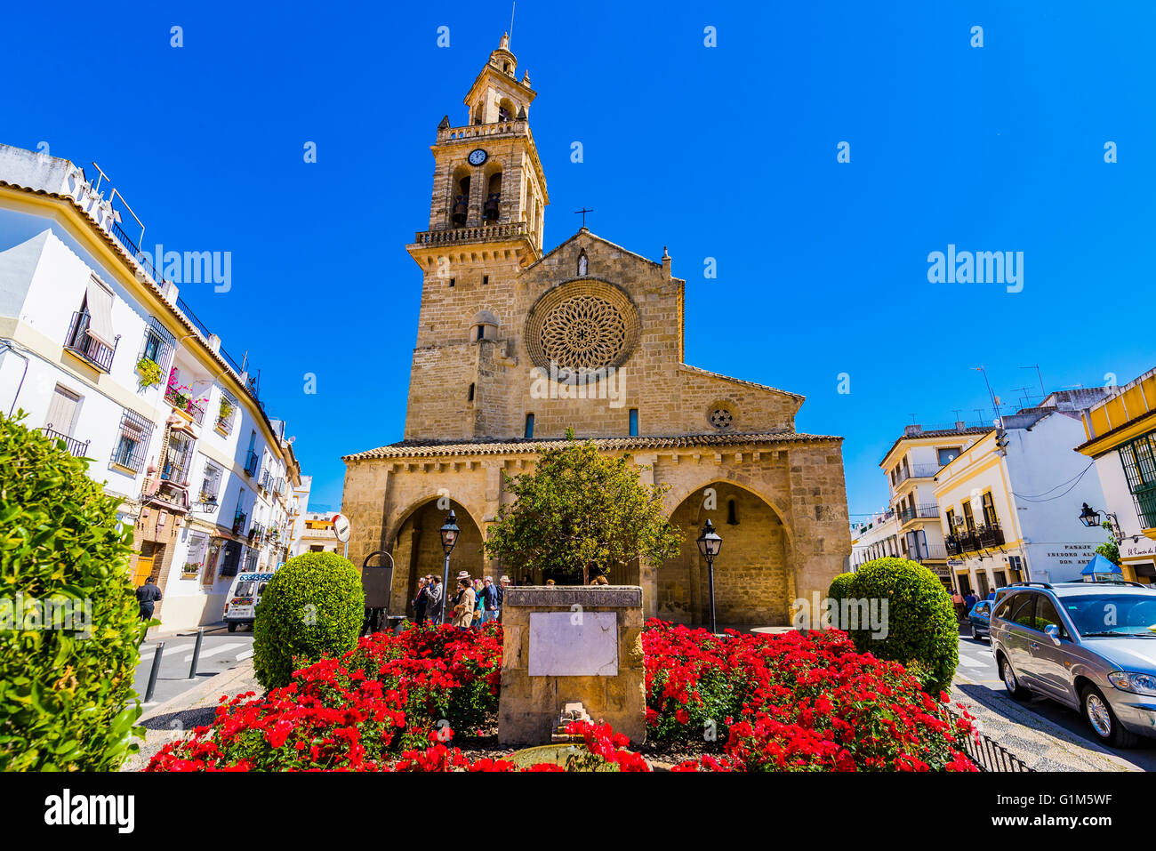 San Lorenzo est une église de Cordoue, situé dans le centre historique. Banque D'Images San Lorenzo est une église de Cordoue, situé dans le centre historique. Banque D'Images