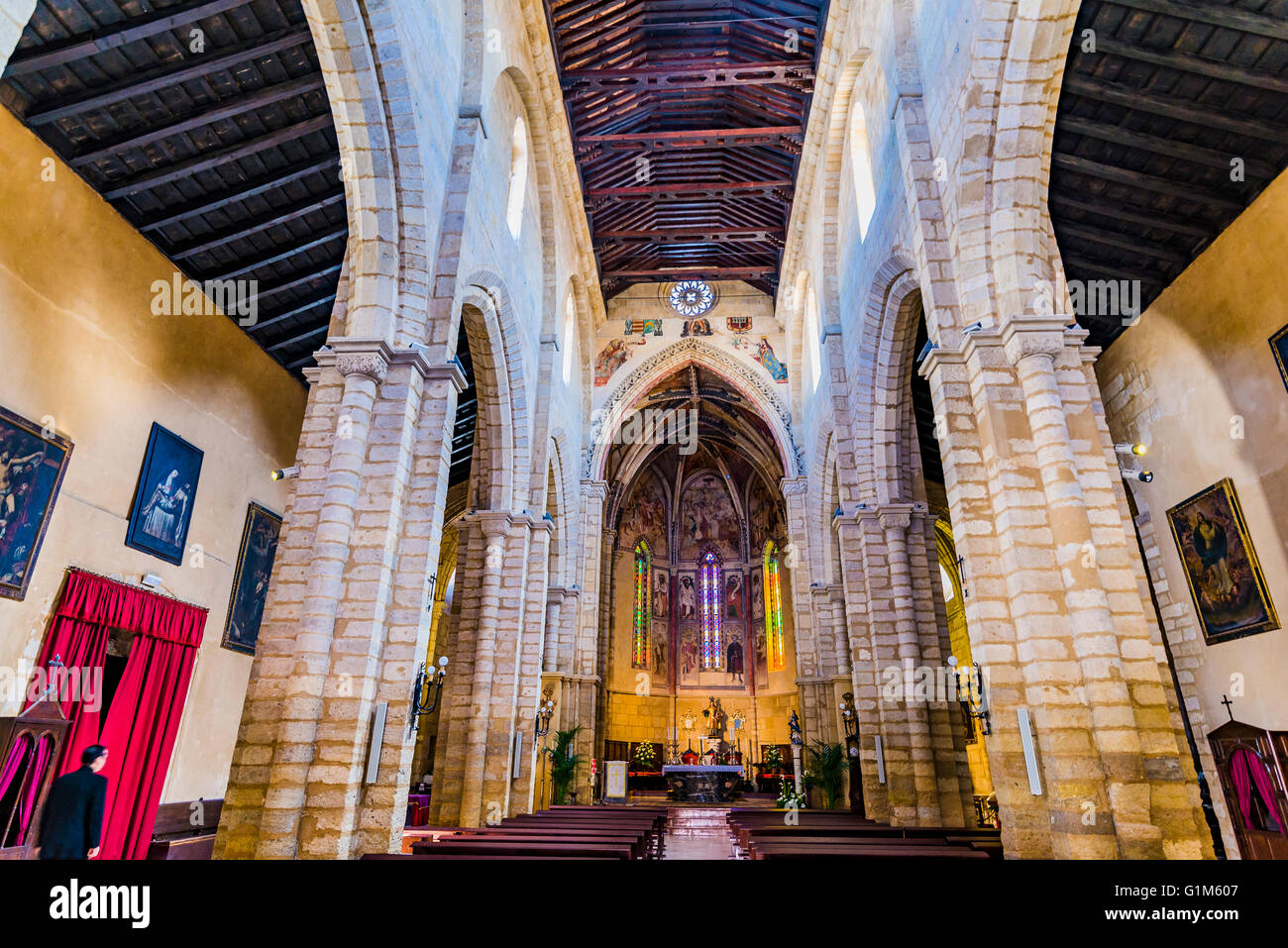 San Lorenzo est une église de Cordoue, situé dans le centre historique. Banque D'Images San Lorenzo est une église de Cordoue, situé dans le centre historique. Banque D'Images