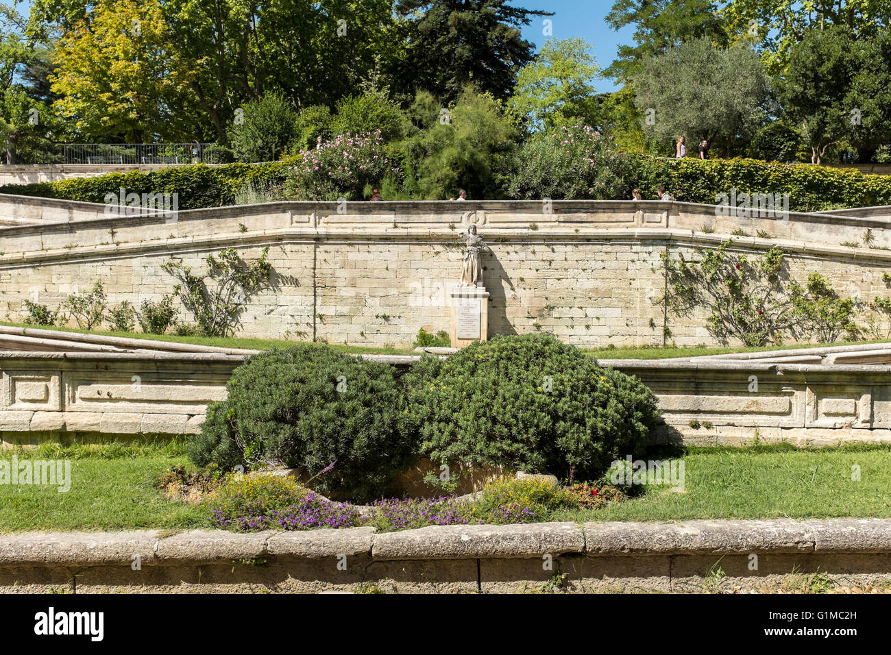 Le Jardin des Doms, Avignon, Vaucluse, Provence-Alpes-Côte d'Azur, France Banque D'Images