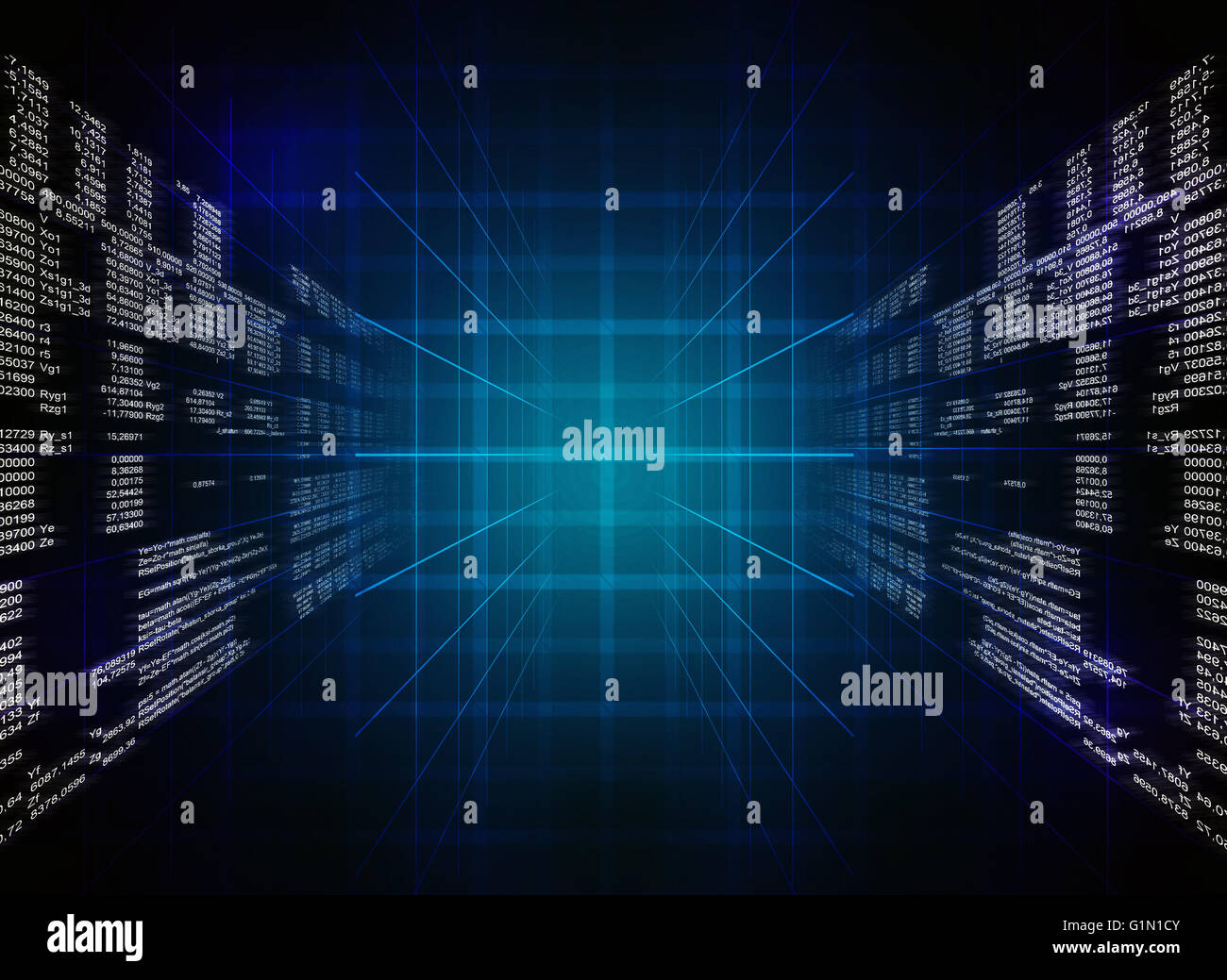 Résumé arrière-plan technique Banque D'Images