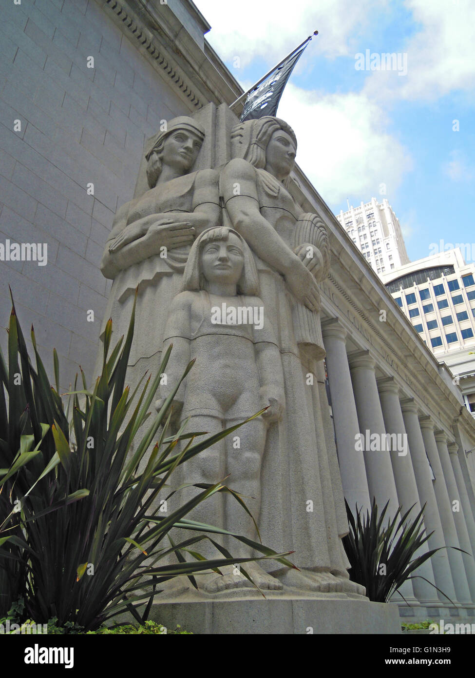 San Francisco : Détails de Pacific Stock Exchange, une bourse régionale en Californie jusqu'en 2001 Banque D'Images