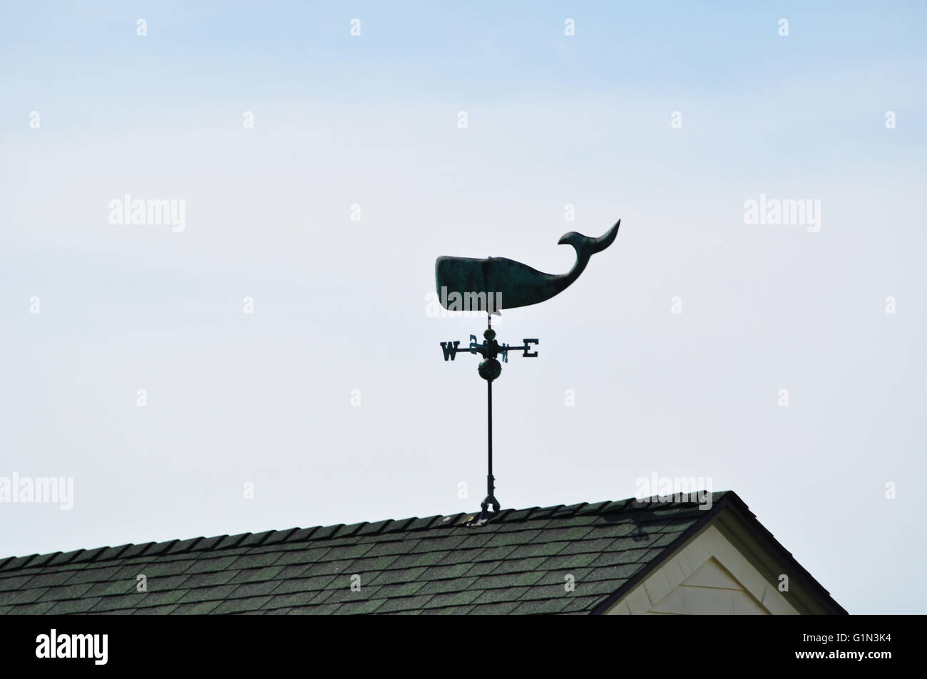 Girouette Sur Le Toit, Girouette En Métal Pour Jardin, Décoration De