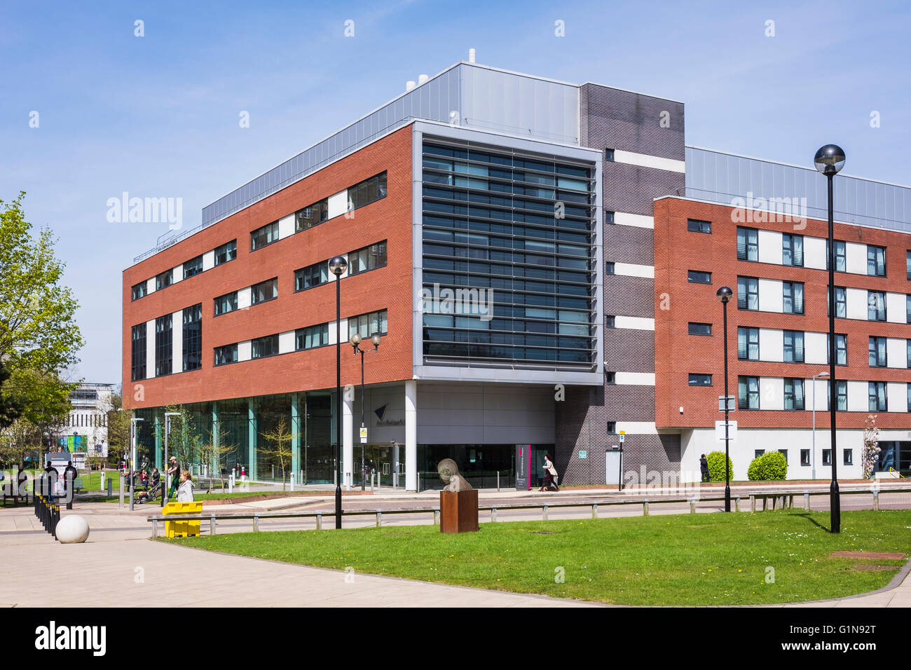 L'Université d'Aston, Birmingham, West Midlands, England, Royaume-Uni Banque D'Images