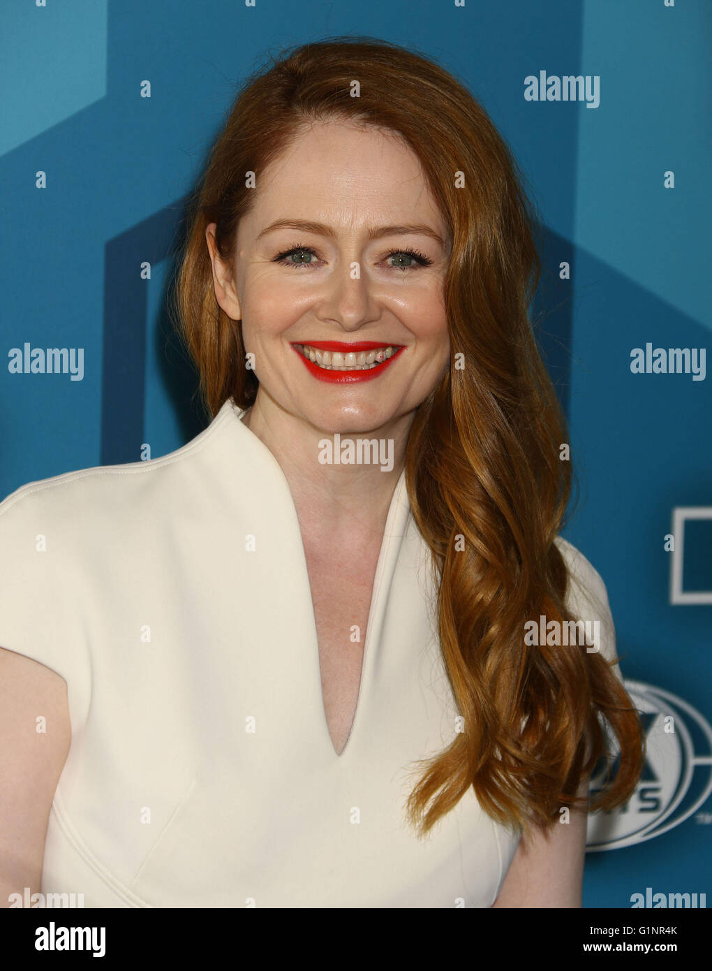 New York, USA. 16 mai, 2016. L'actrice MIRANDA OTTO occupe 2016 Fox Présentation faite à l'avance dans Central Park Wollman Rink. Credit : Nancy/Kaszerman ZUMA Wire/Alamy Live News Banque D'Images