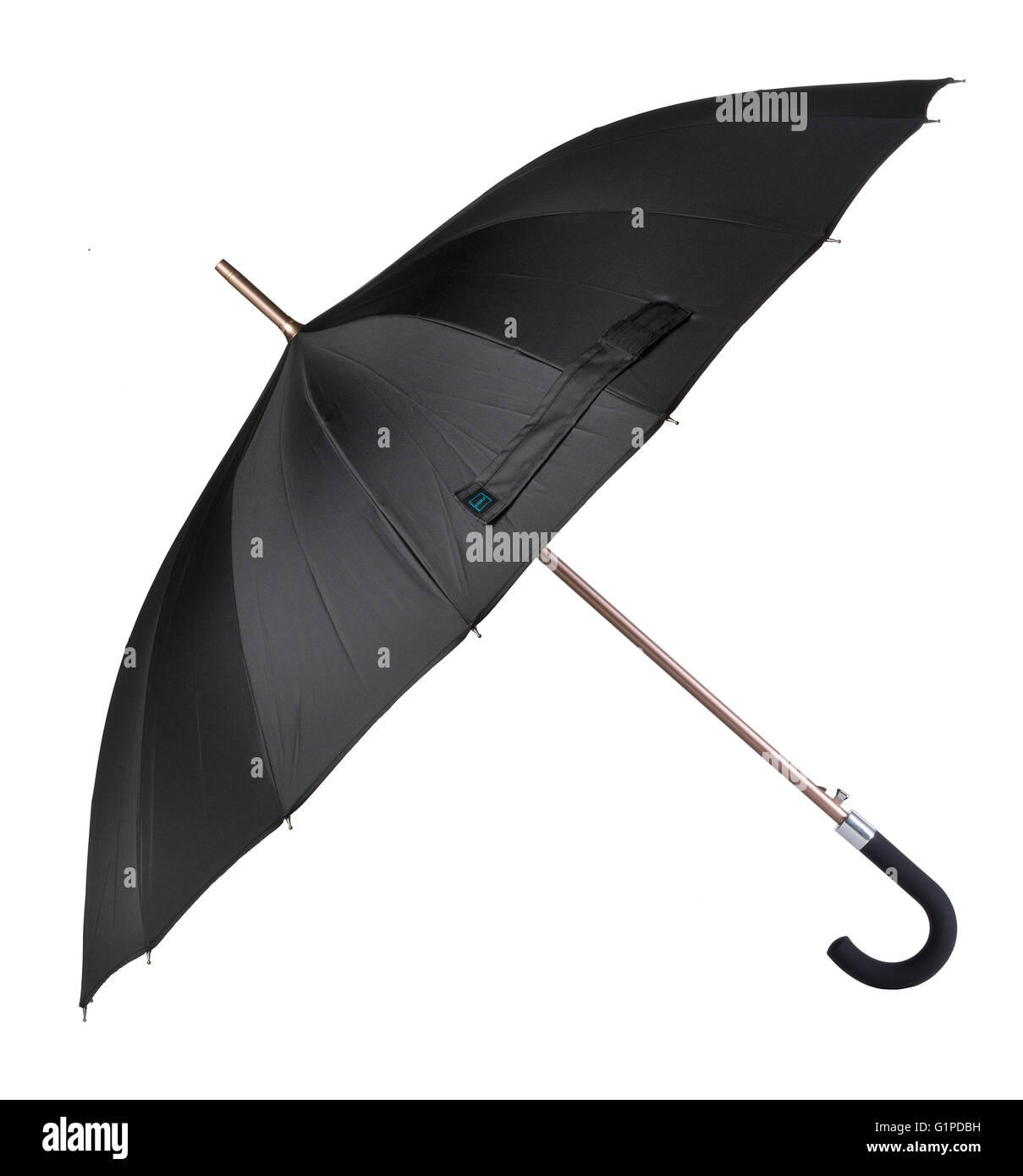 Parapluie Bluetooth. Losse jamais votre parapluie à nouveau avec cet appareil intelligent connecté à votre application mobile via Bluetooth. Banque D'Images