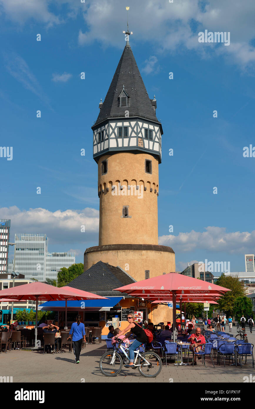Bockenheimer Warte, Francfort sur le Main, Hesse, Allemagne Banque D'Images