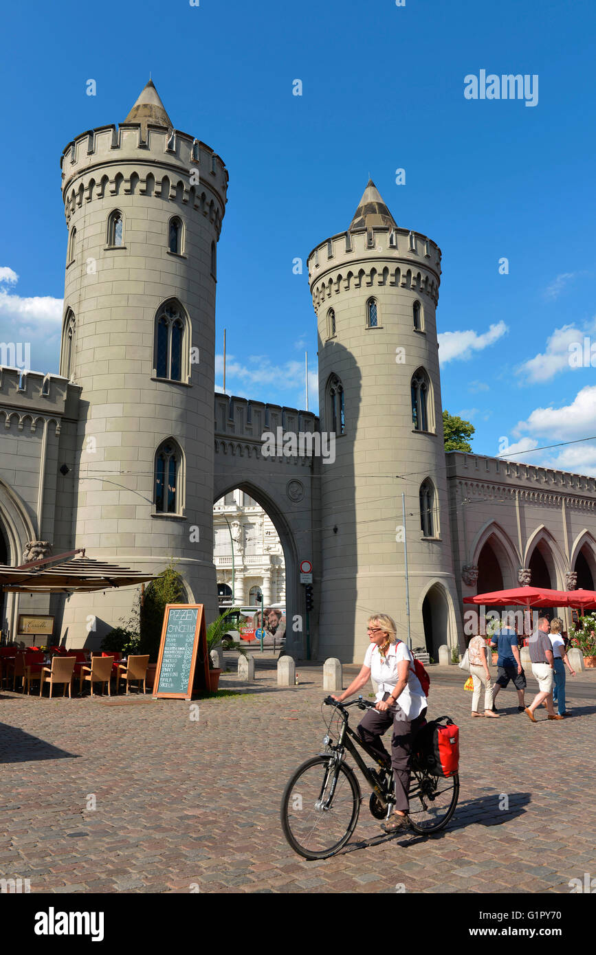 Nauener Gate, Nauen Tor, Potsdam, Brandebourg, Allemagne Banque D'Images