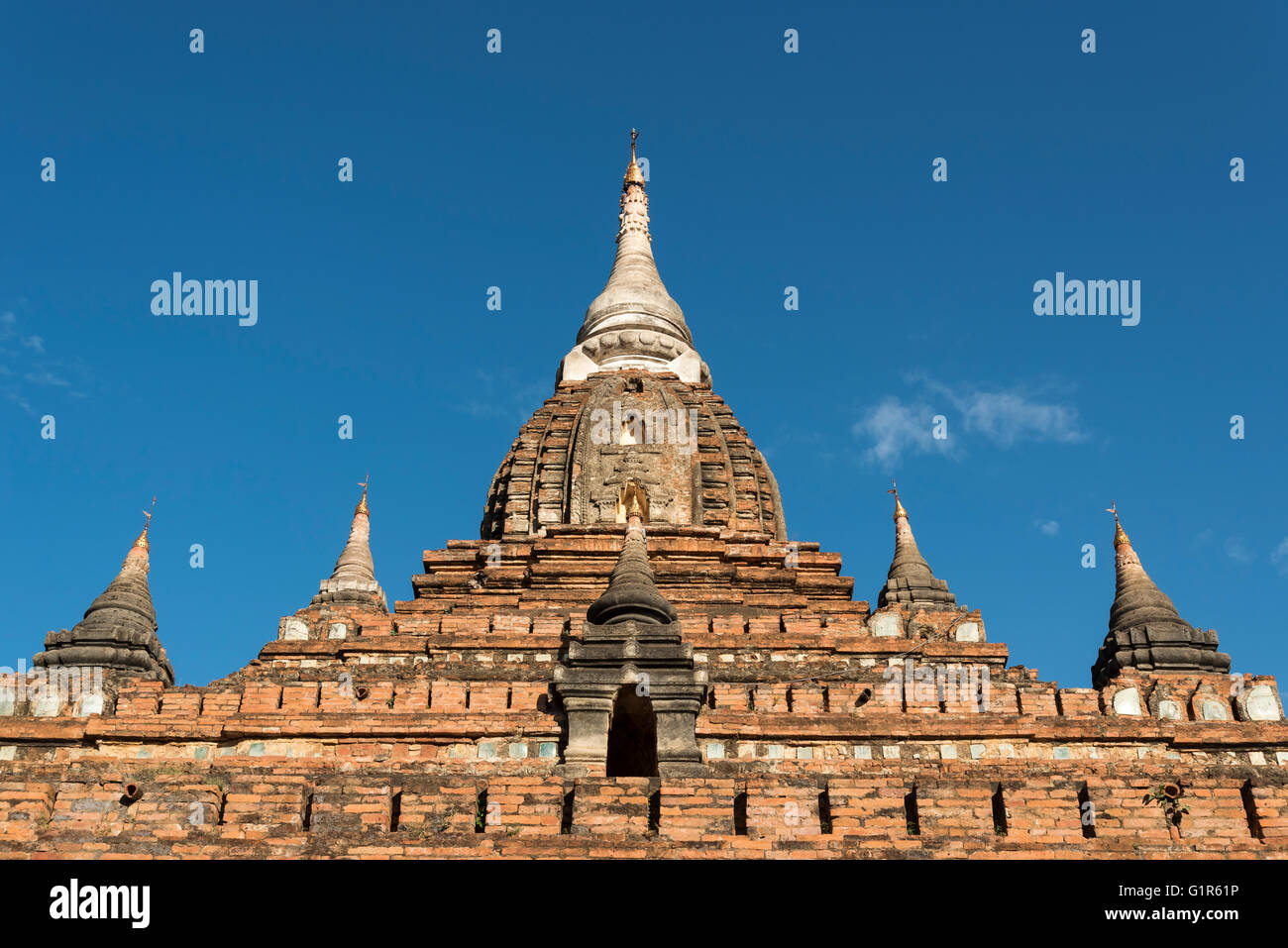 Temple Nagayon Paya à Bagan, Birmanie - Myanmar Banque D'Images