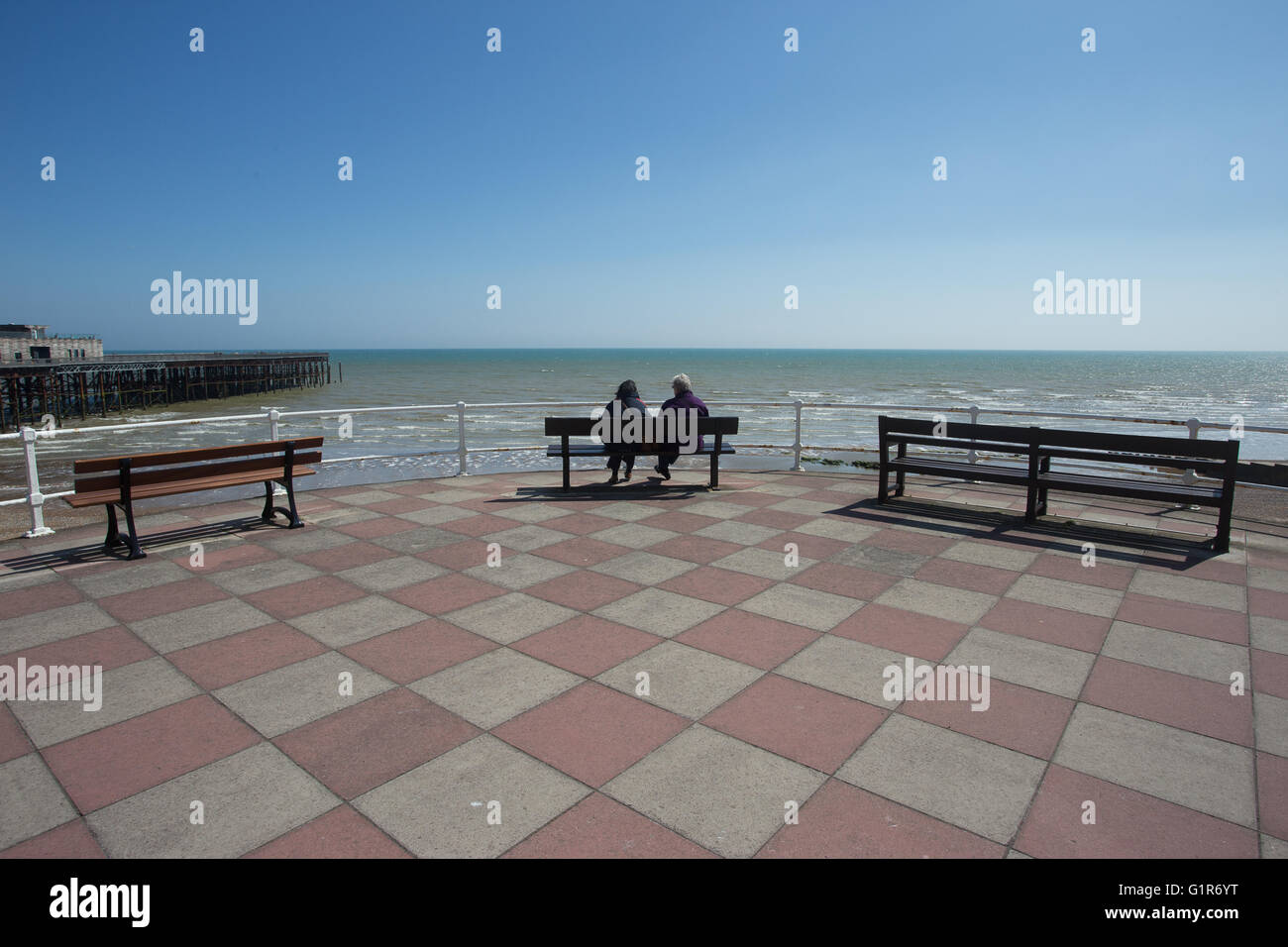 Front de mer de Hastings East Sussex England UK Europe Banque D'Images