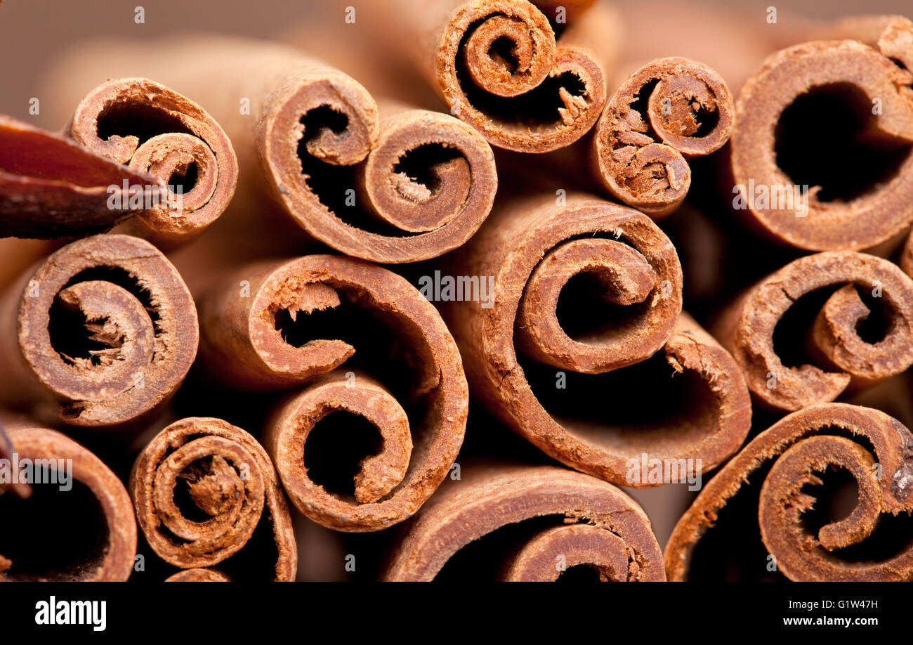 Avec Orange Cannelle et Anis Banque D'Images