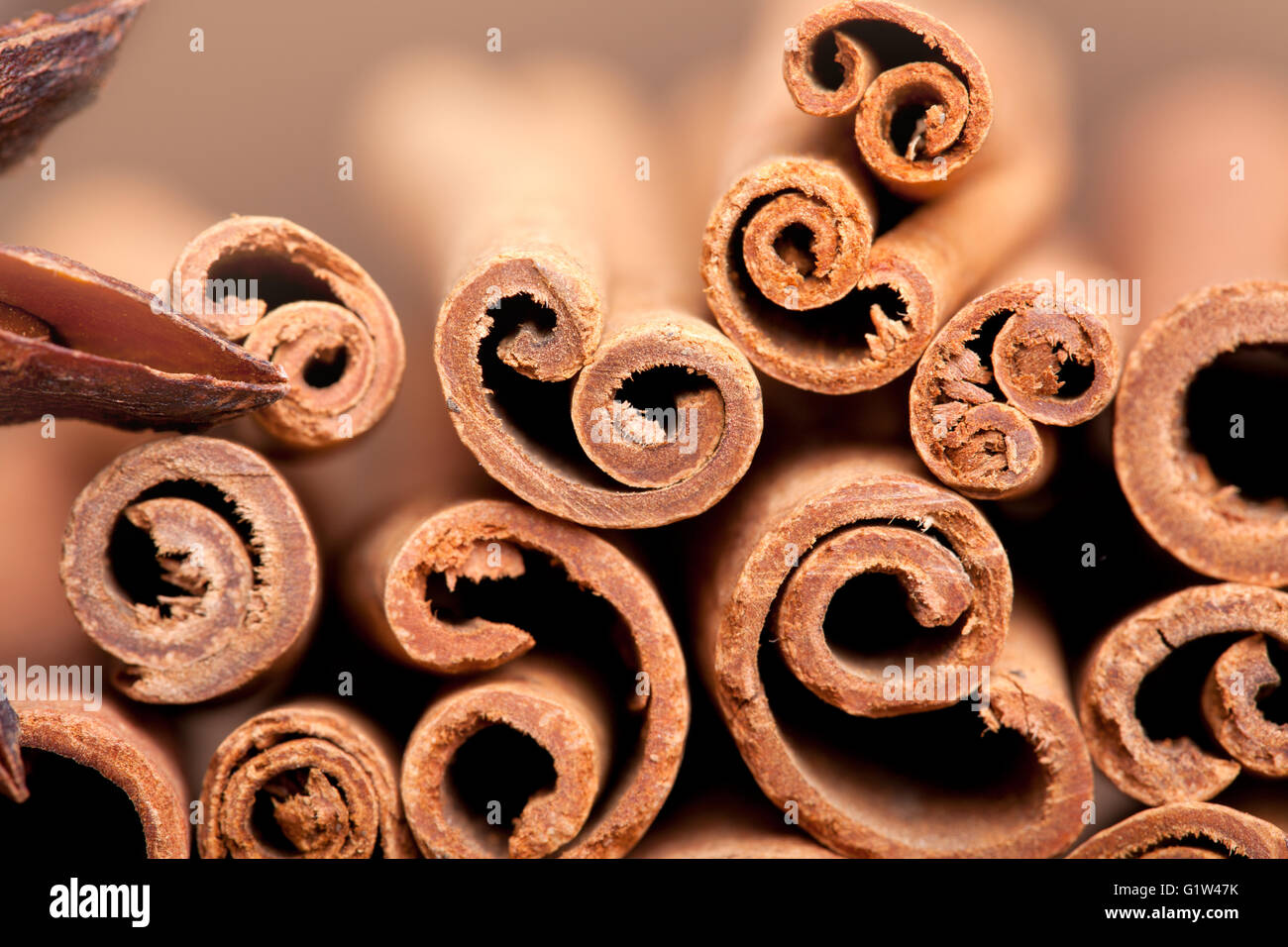 Avec Orange Cannelle et Anis Banque D'Images