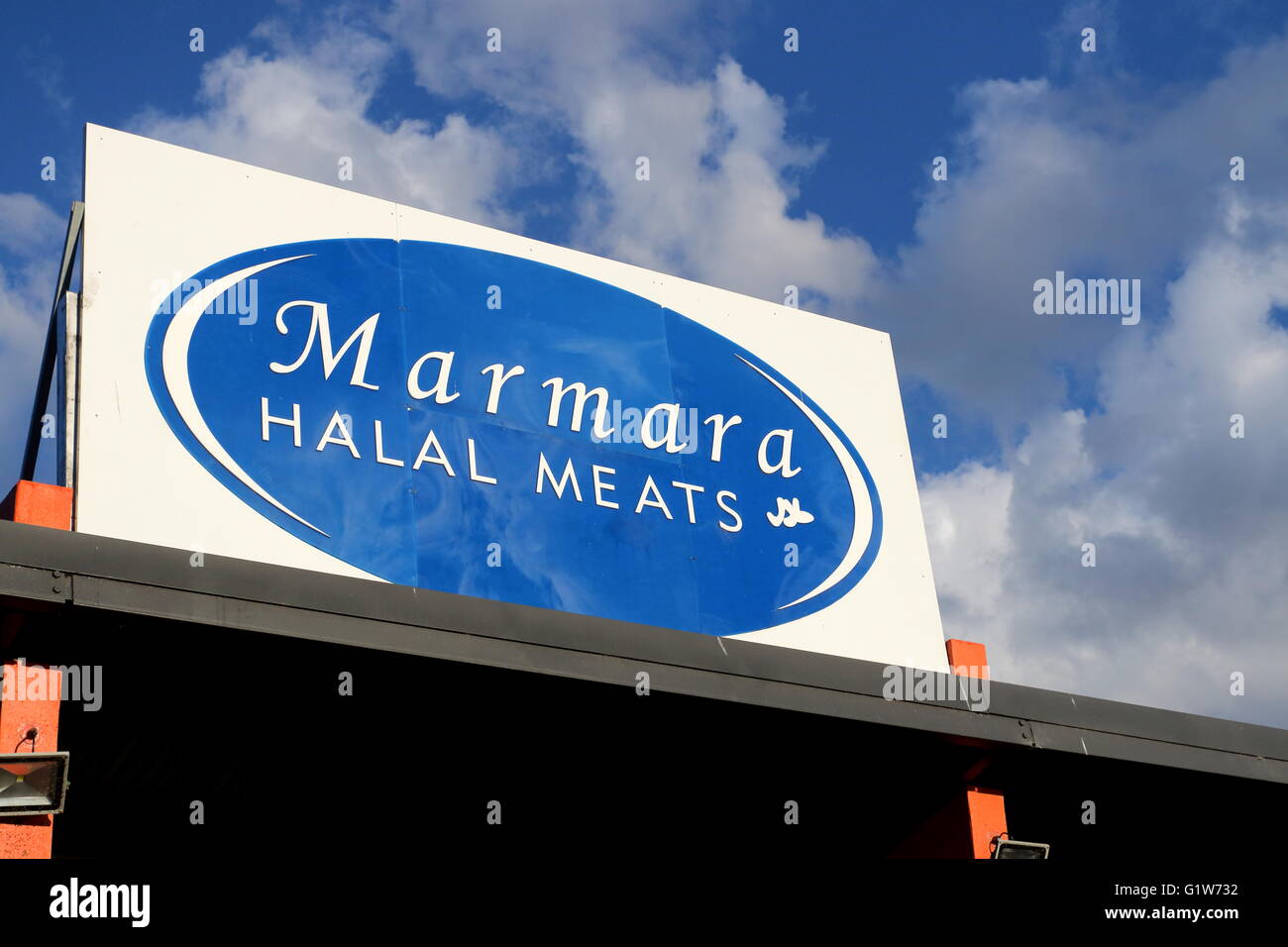 Boucherie Halal de Marmara à Dandenong Australie Victoria Melbourne Banque D'Images