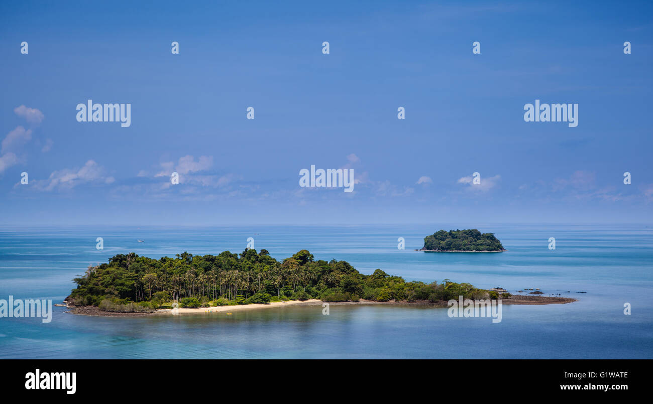 L'île de Koh Chang Thaïlande province de trad. Banque D'Images