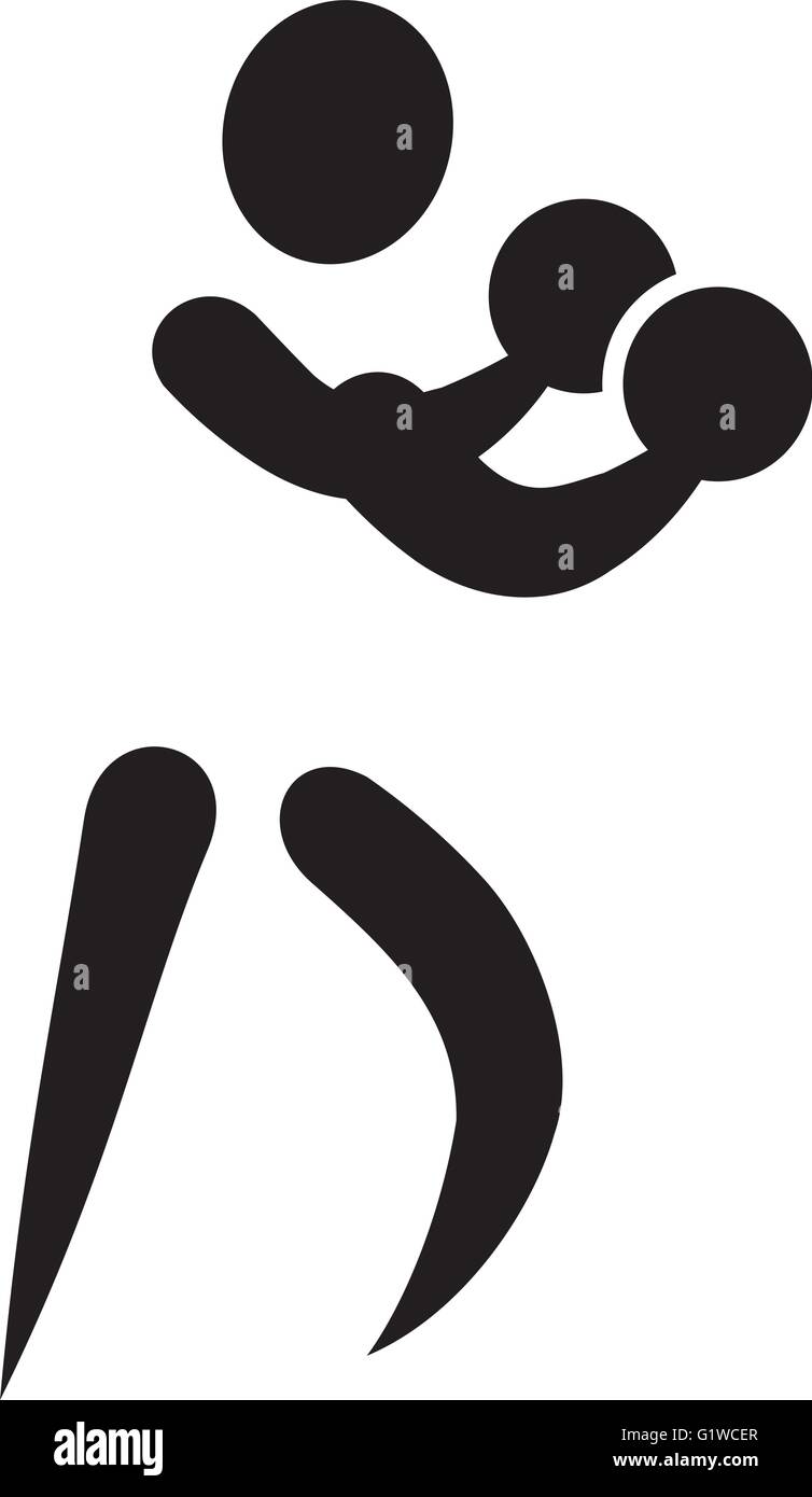 Boxing pictogram Banque de photographies et d’images à haute résolution ...