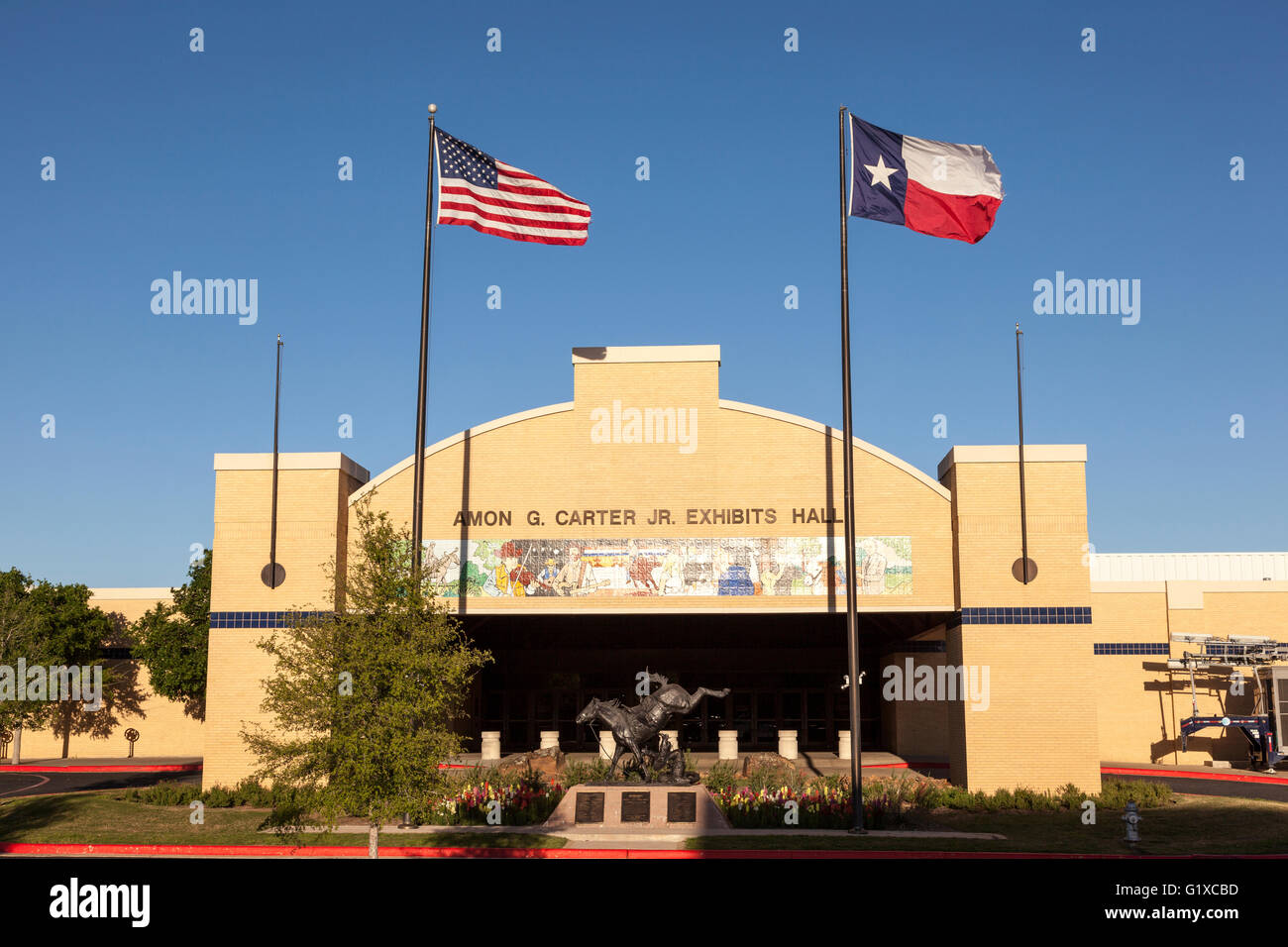 Expositions Jr. Amon G. Carter Hall à Fort Worth. Texas, États-Unis Banque D'Images