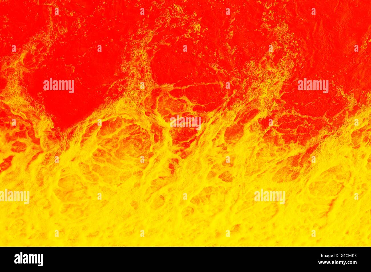 Fond de l'eau colorée qui ressemble à feu Banque D'Images