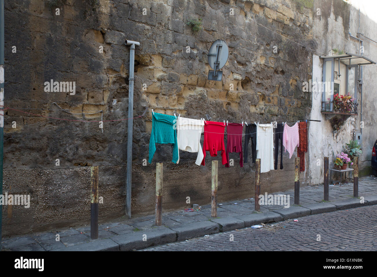 Rue de Naples, Naples, Campanie, Italie Banque D'Images