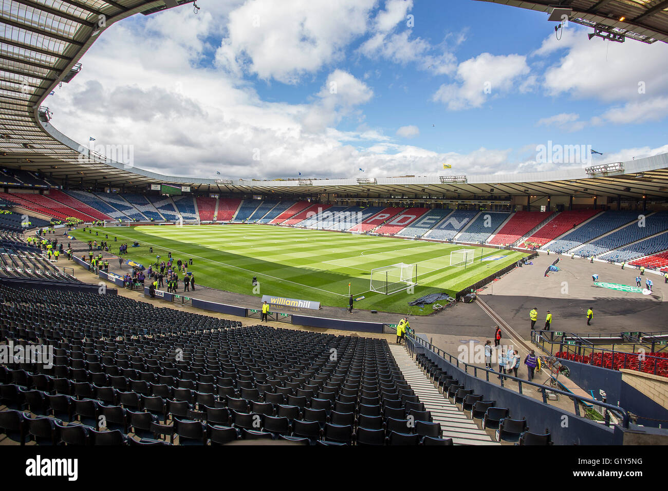 Hamden Park, Glasgow, Ecosse. 21 mai, 2016. Scottish Cup Final. Rangers contre Hibernian. Vue générale du stade avant le match le coup d'Action Crédit : Plus Sport/Alamy Live News Banque D'Images