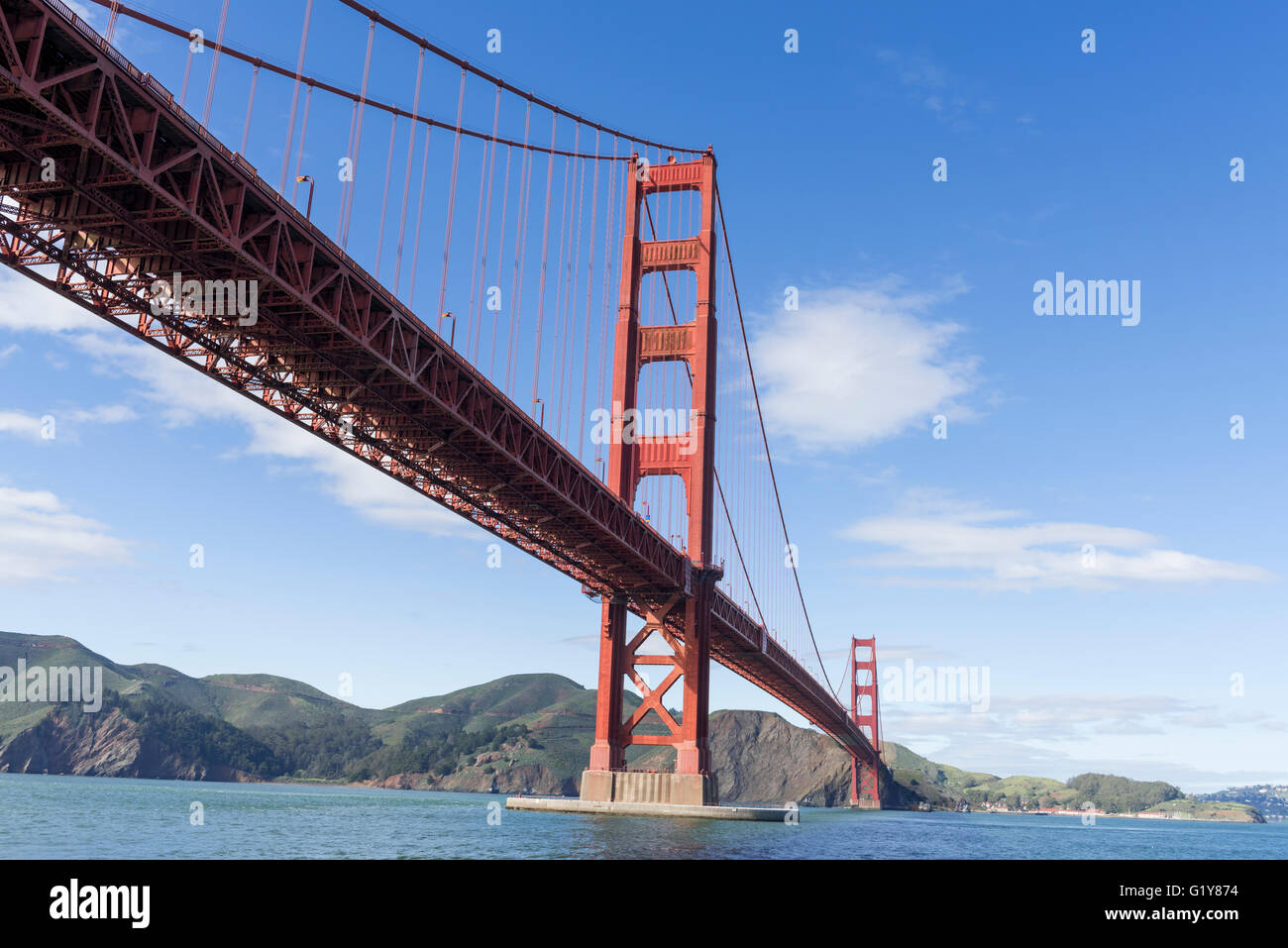 Le Golden Gate Bridge, San Francisco, Californie, USA. Banque D'Images