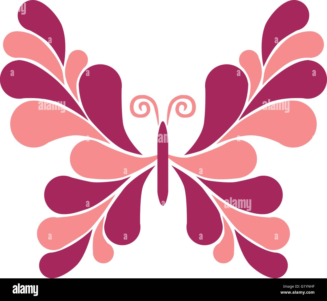 Phantasie Butterfly Illustration de Vecteur
