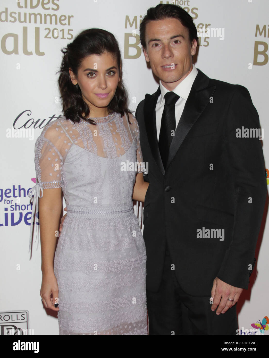 Londres, Royaume-Uni, 31 mai 2015 : James Toseland et Katie Melua assister à l'ensemble des courtes vies songe d'une balle à Banqueting House à Londres Banque D'Images