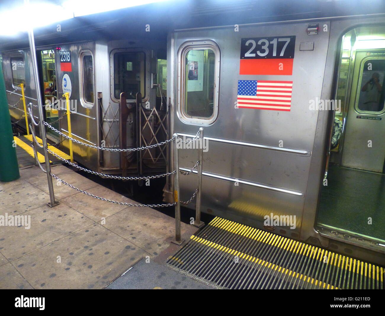 Système de métro de New York Banque D'Images