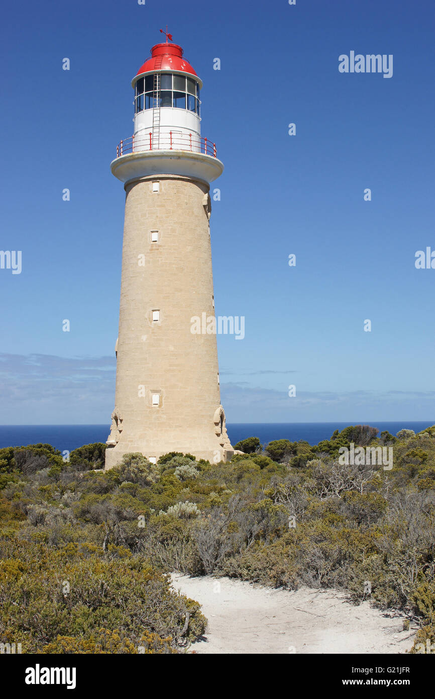 Phare sur le Cap du Couedic, Kangaroo Island, Australie du Sud Banque D'Images