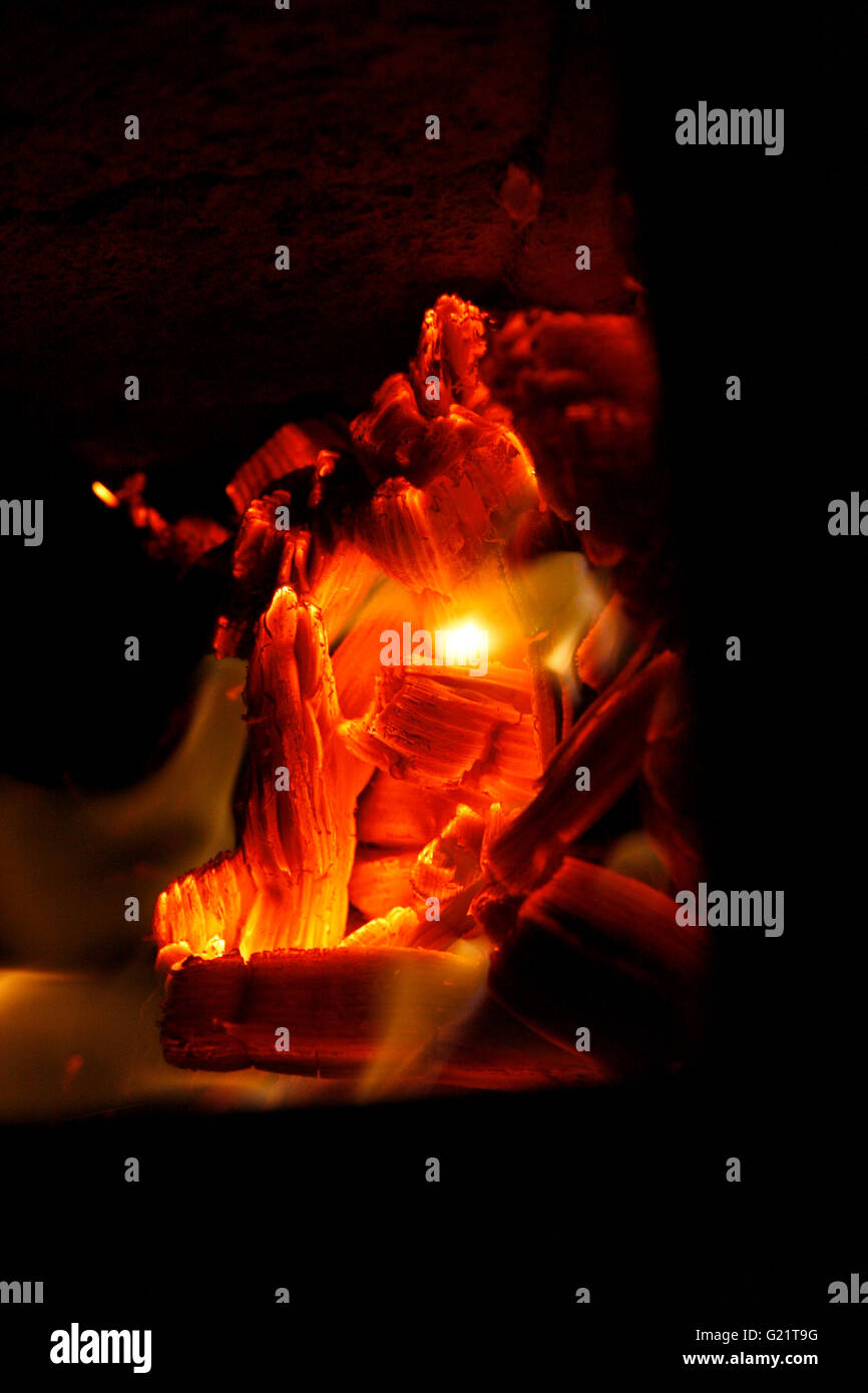 Glut, Kreuzjoch, Kitzbuehler Alpen, Oesterreich Banque D'Images