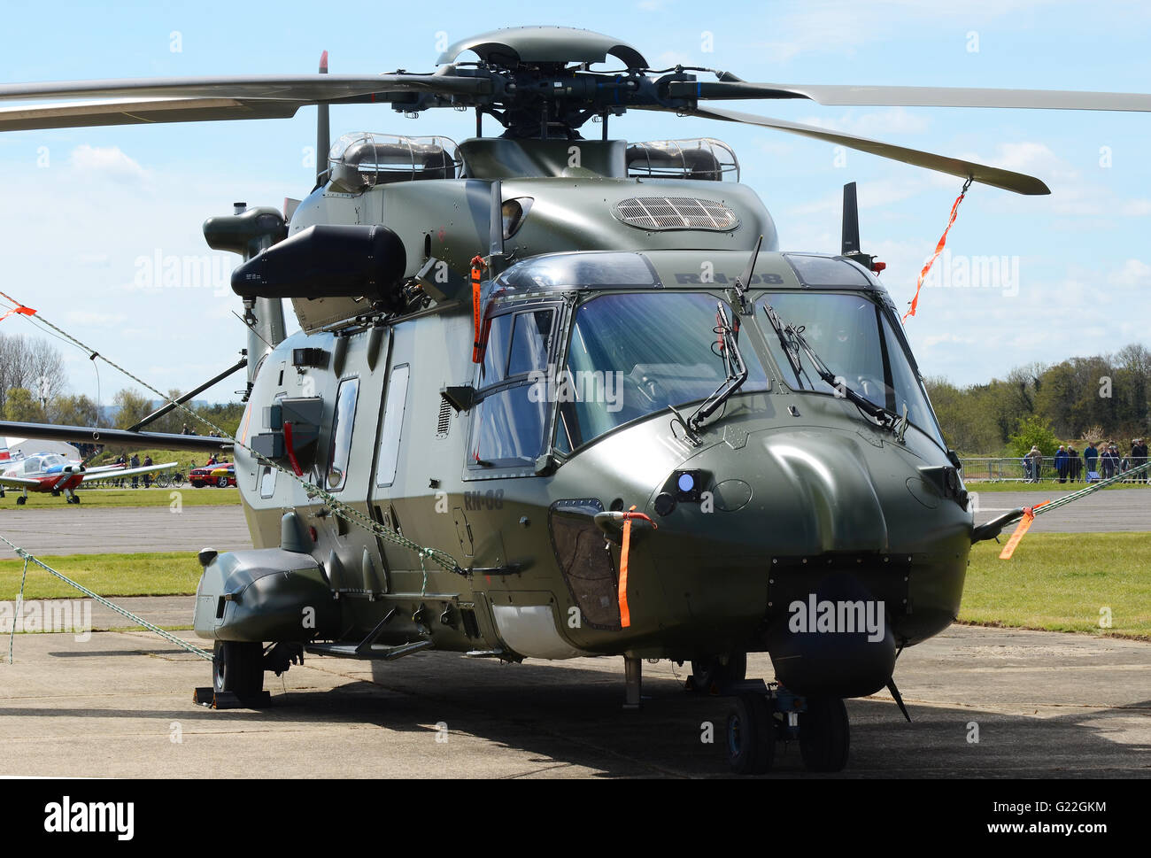 Le NH90 est un NHIndustries moyennes, bi-moteur, multi-rôle hélicoptère militaire. C'est un composant de l'air belge 'Kaiman' Banque D'Images