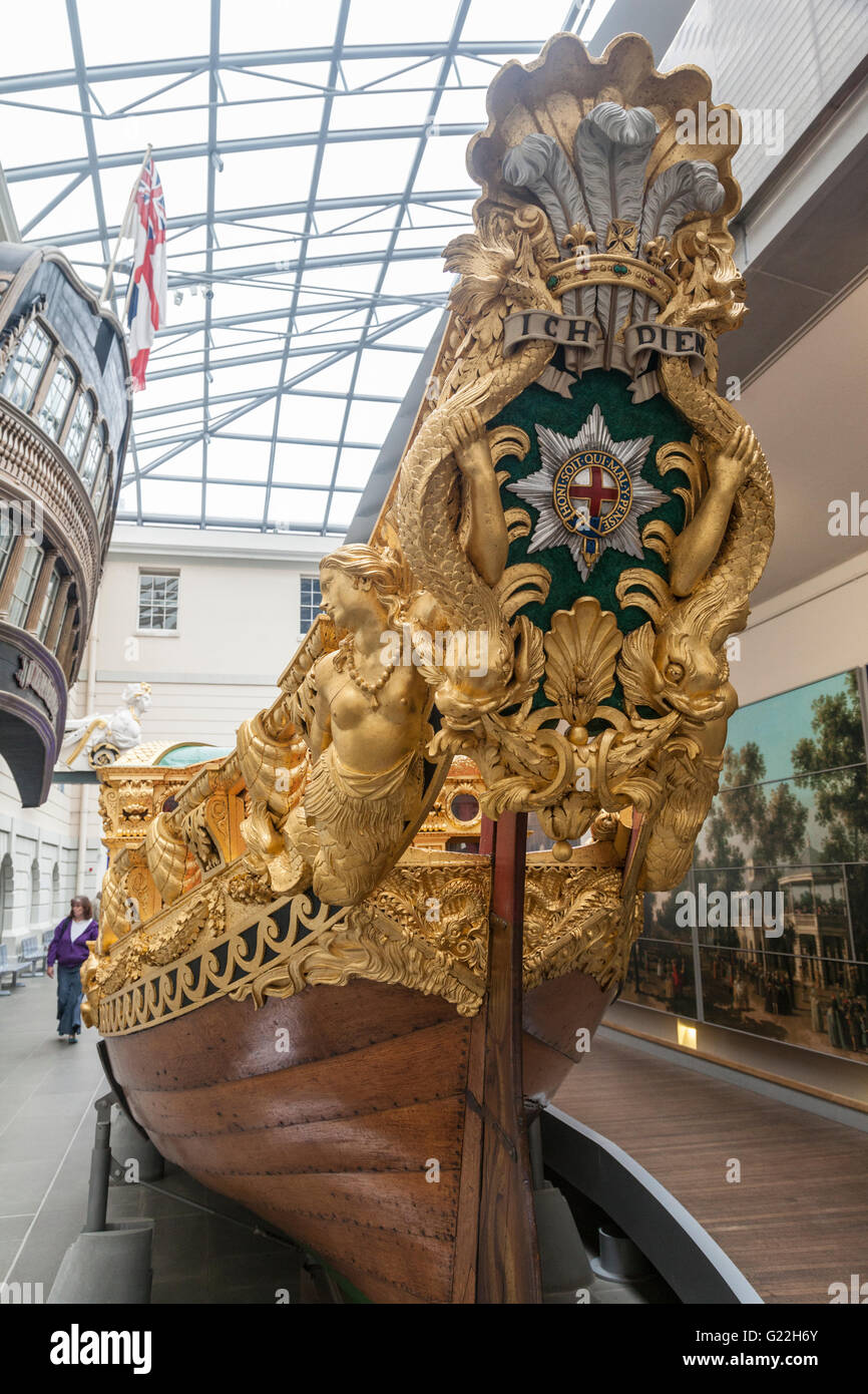 National Maritime Museum Greenwhich Angleterre Banque D'Images