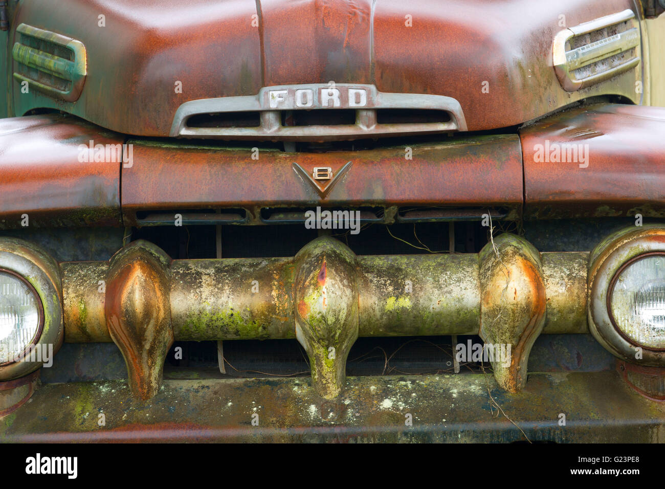 Camion Antique Auto Museum, M. Busek, Galvin, Washington Banque D'Images