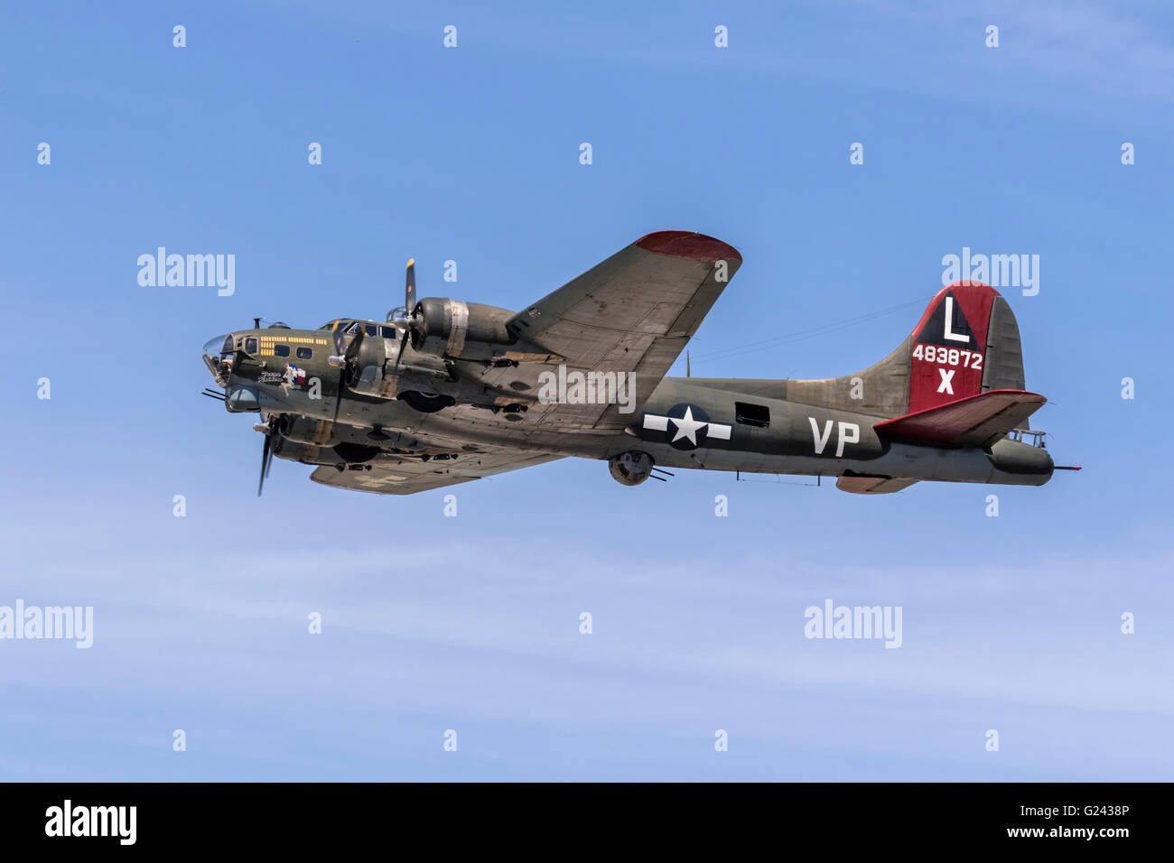 Boeing B17 Flying Fortress Banque D'Images