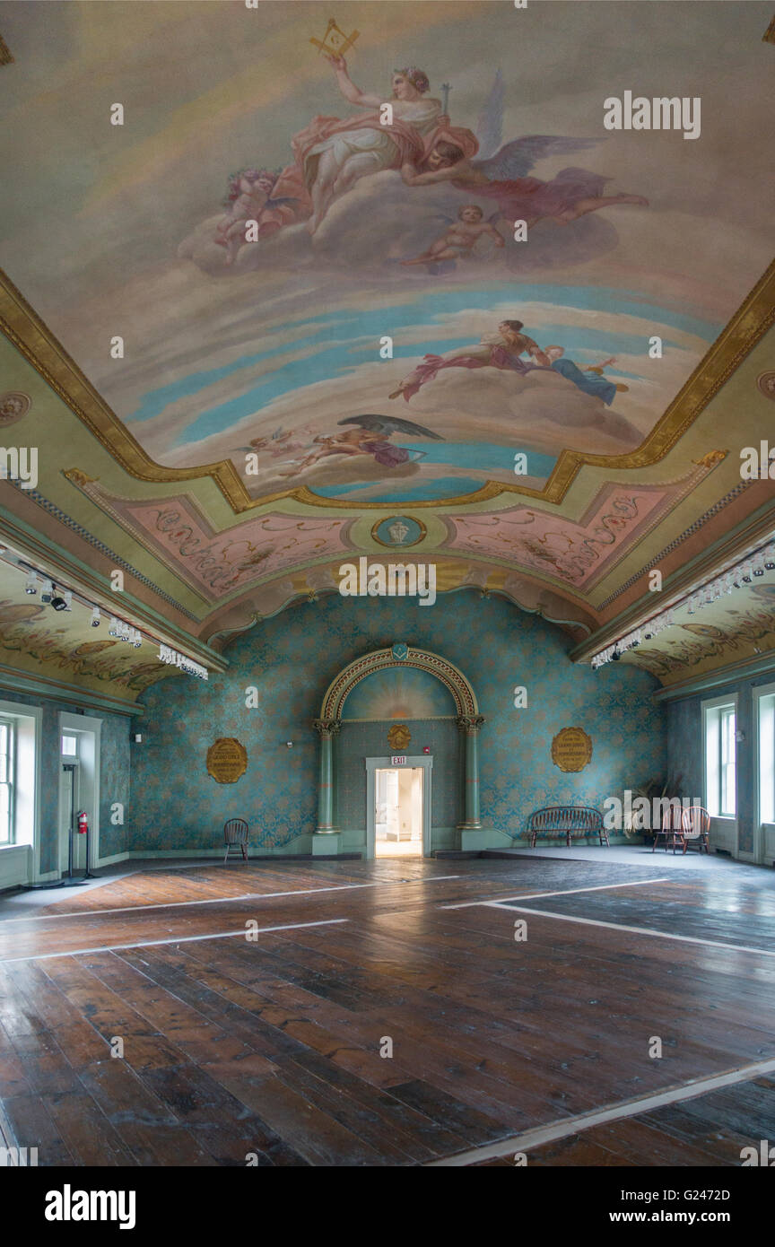 Grande Loge de Pennsylvanie Lancaster Banque D'Images