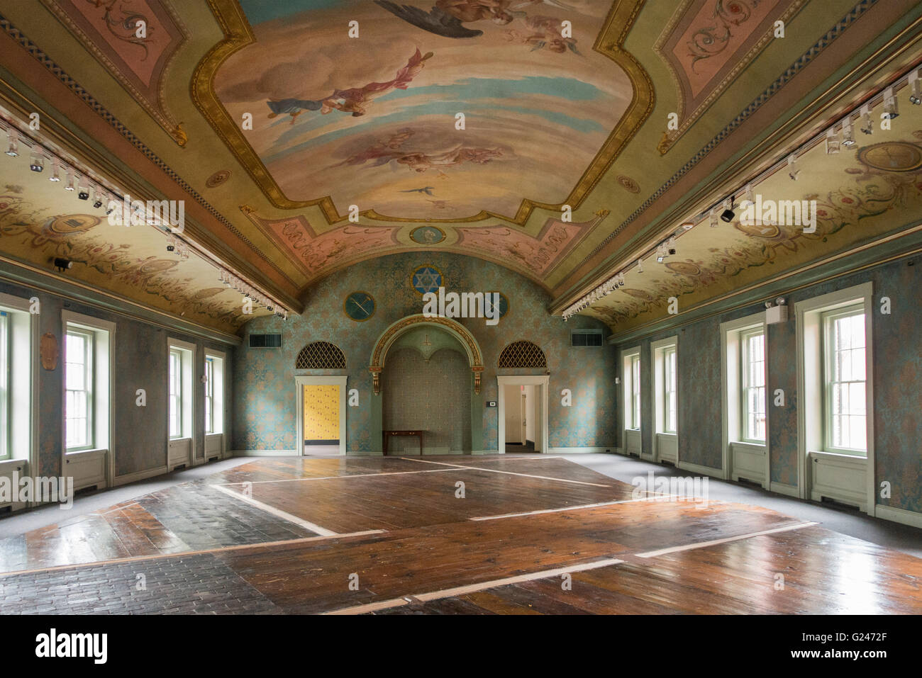 Grande Loge de Pennsylvanie Lancaster Banque D'Images