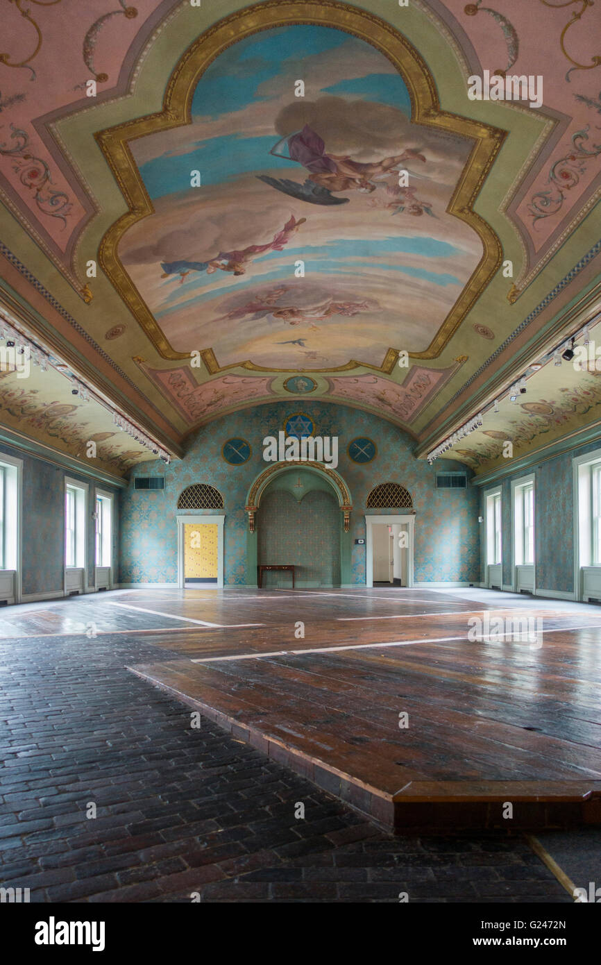 Grande Loge de Pennsylvanie Lancaster Banque D'Images