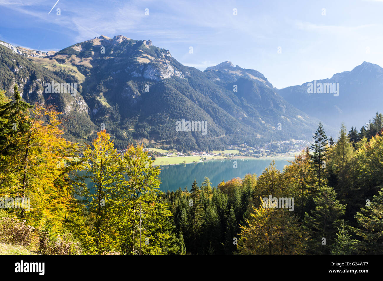 Lac d’Achensee Banque D'Images