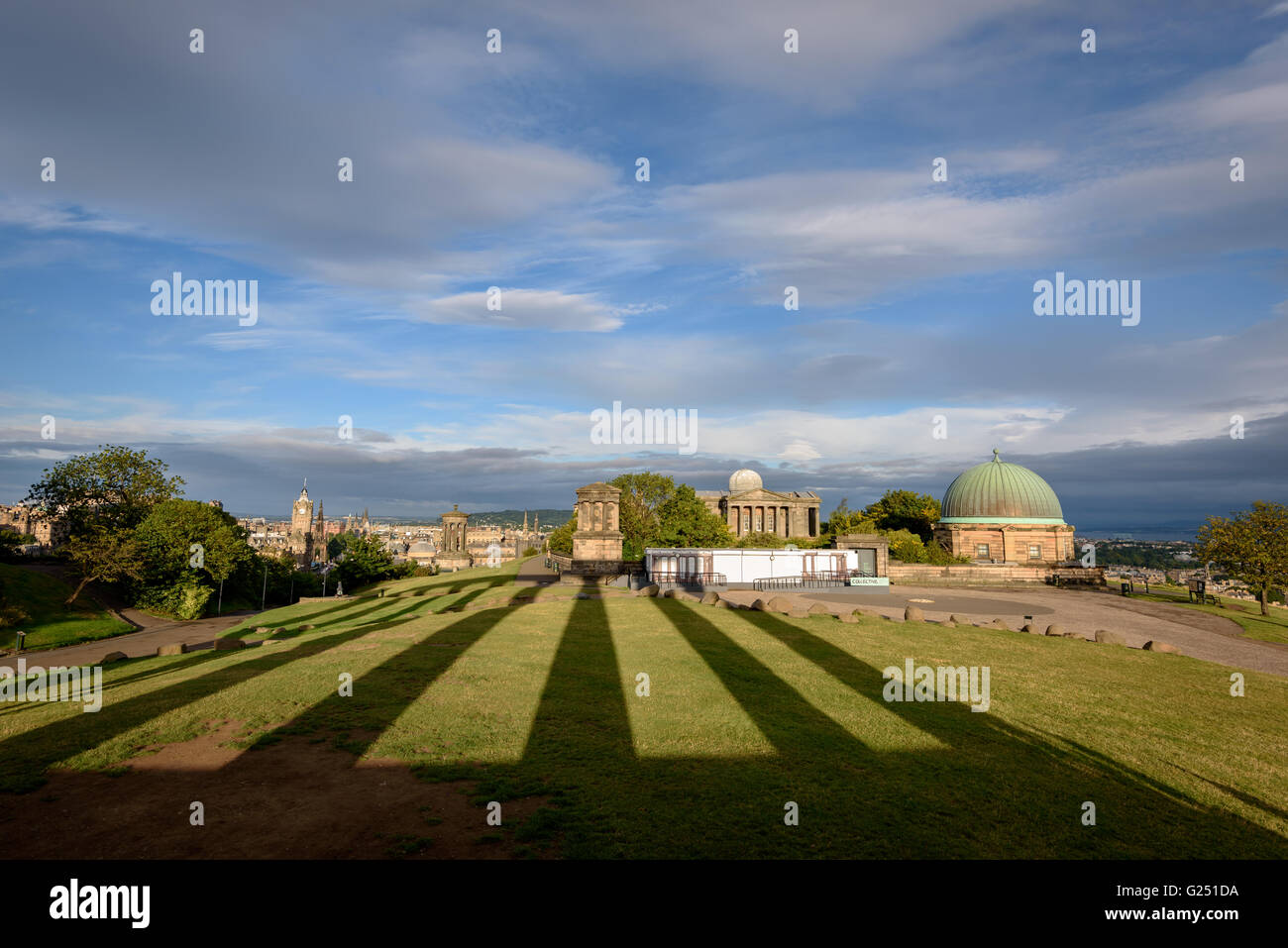 Calton Hill, est une colline dans le centre d'Édimbourg, Écosse, situé au-delà de l'extrémité est de Princes Street Banque D'Images