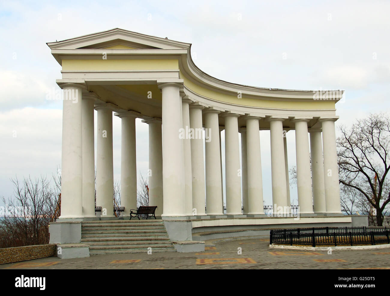 Palais de Vorontsov à colonnade à Odessa, Ukraine Banque D'Images