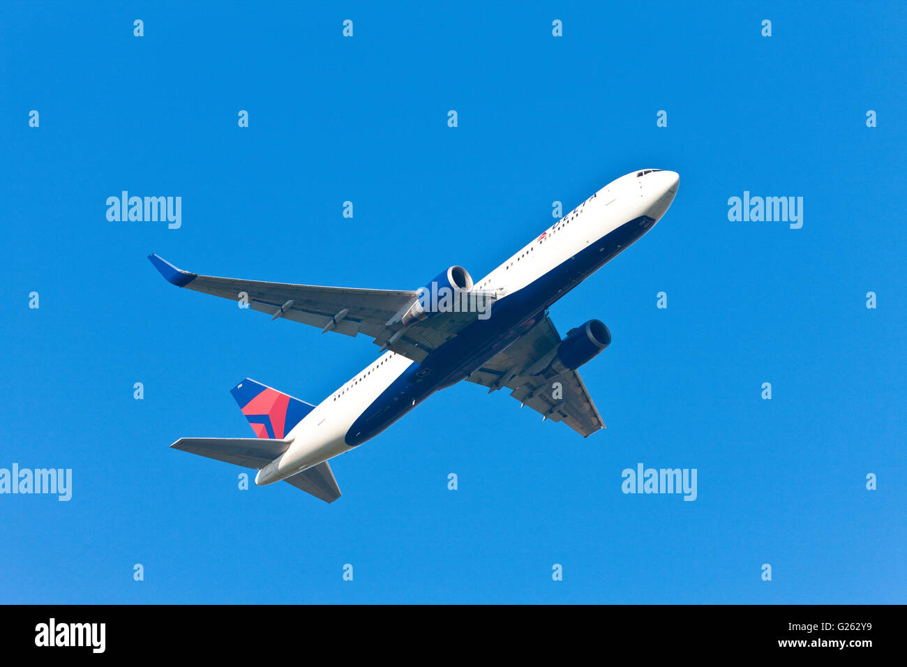 Boeing 767-300 de Delta Airlines Banque D'Images